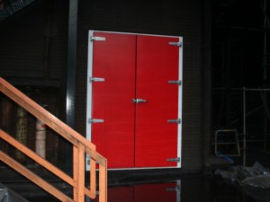 acoustic door