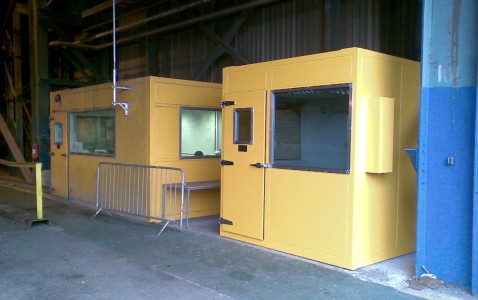 2 Acoustic Cabins for mill dispatch
